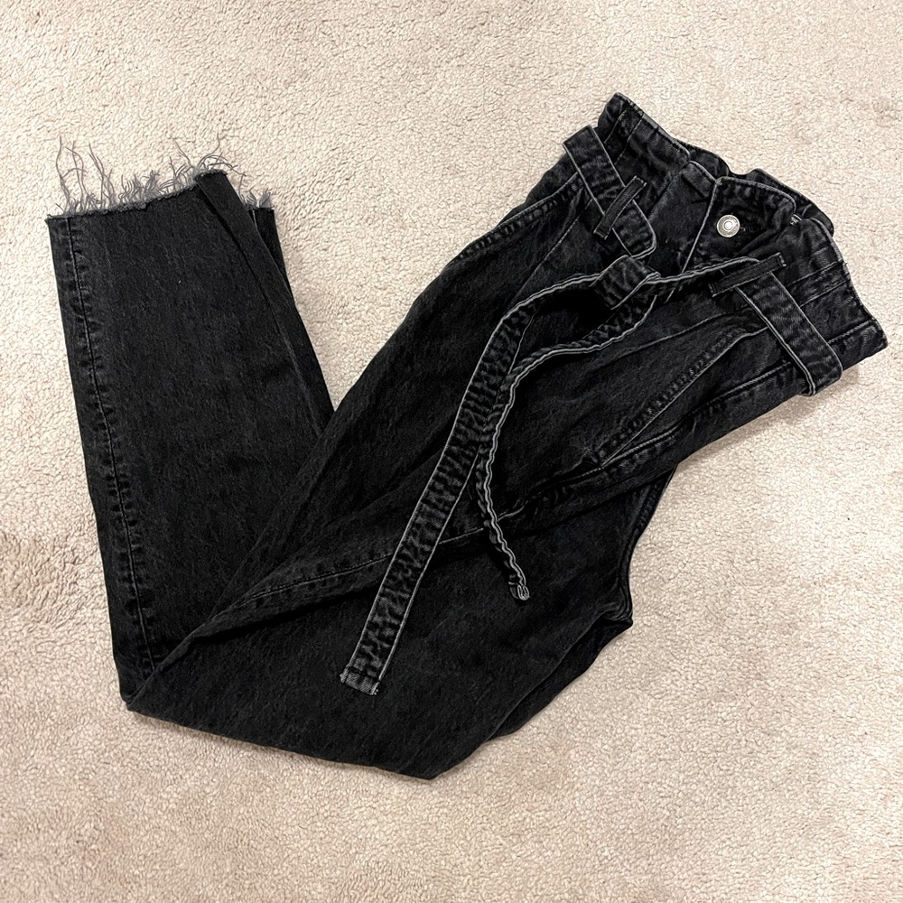 Abercrombie and fitch paper bag jeans
